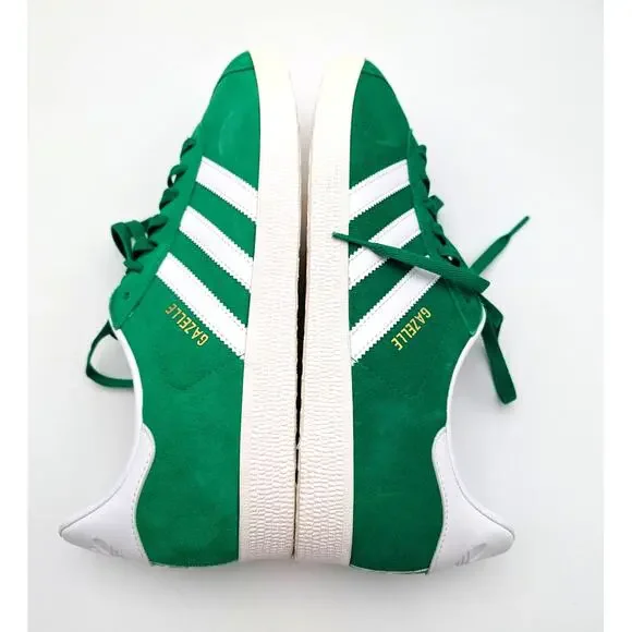 Adidas Gazelle Lace-Up Sneaker Shoes Men's Green/Cloud White Size US11 EU45 1/3 - Picture 6 of 10